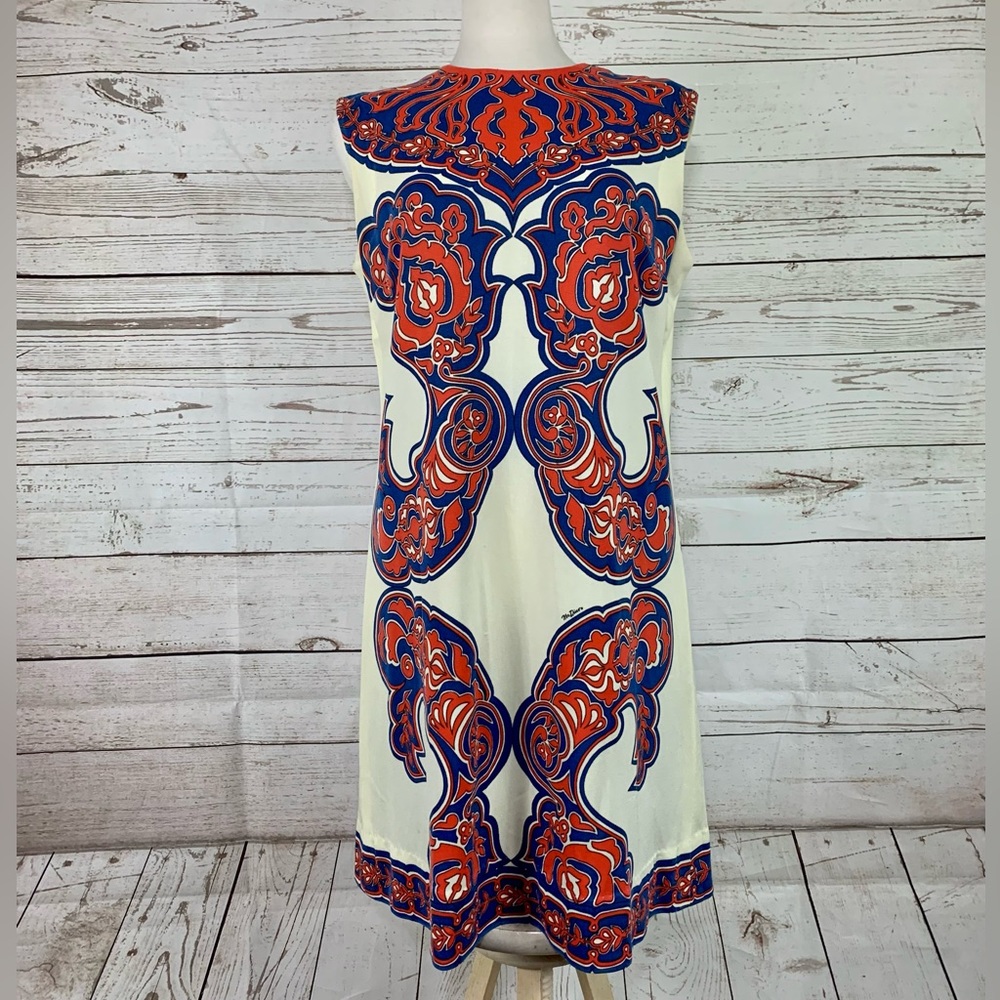 Mr. Dino Vintage 60’s Shift Sleeveless Rare Dress Hollywood Hills Palm Springs - Picture 11 of 11